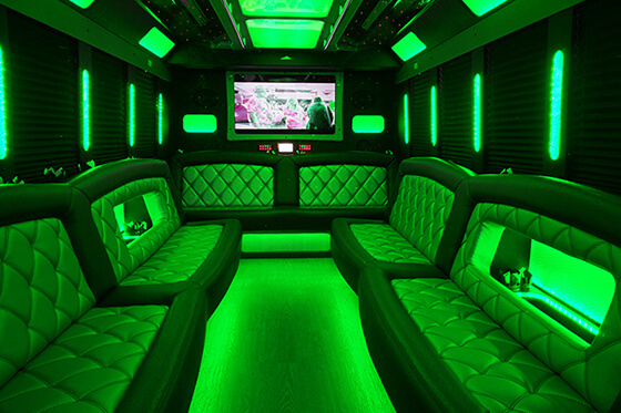 lavish party bus