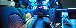 limo bus interior